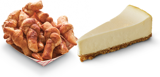Cinna Knots and Cheesecake Cinna Knots and Cheesecake