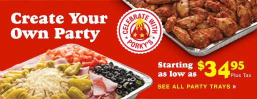 Create a party platter. Starting as low as $34.95. Click to see all party trays.